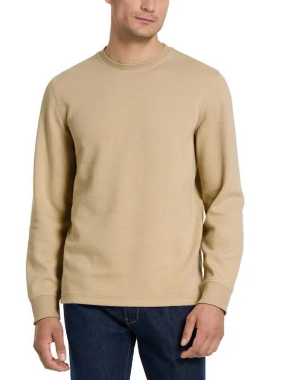 Classic Crewneck Long Sleeve Sweater